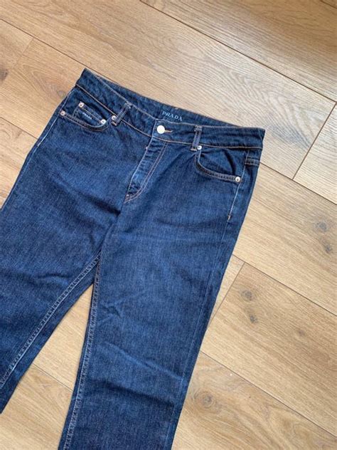 prada contour fit jeans|Prada denim jeans.